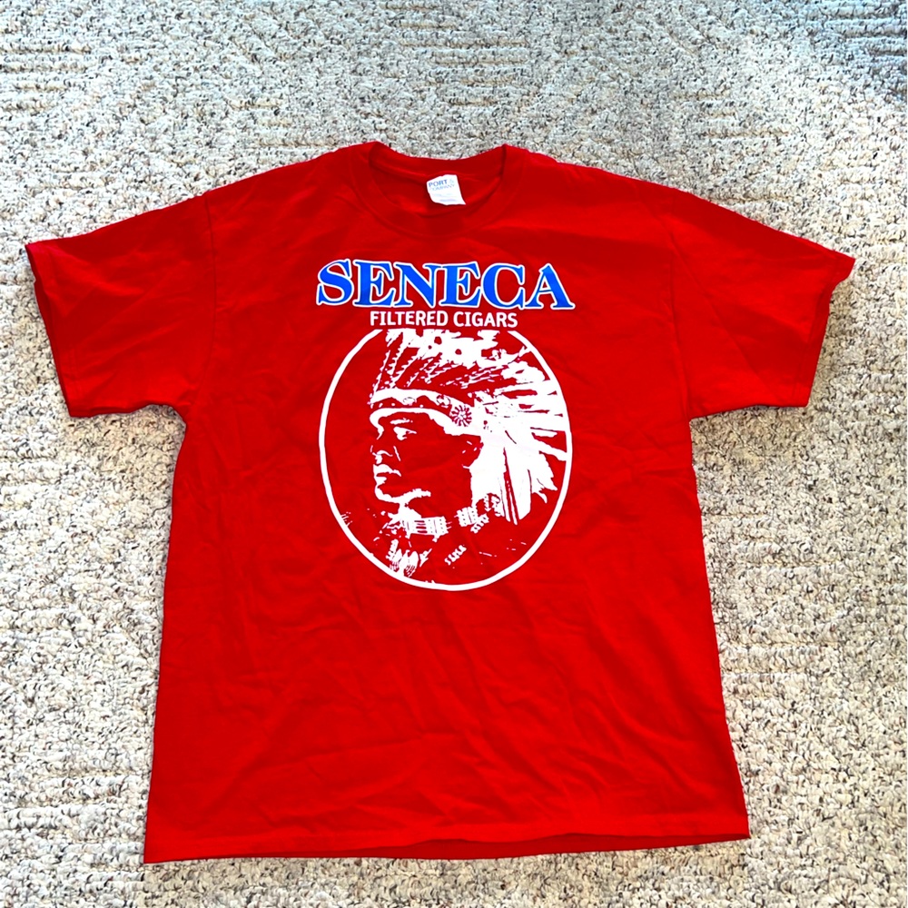Seneca filtered cigars Indian Tshirt woman’s